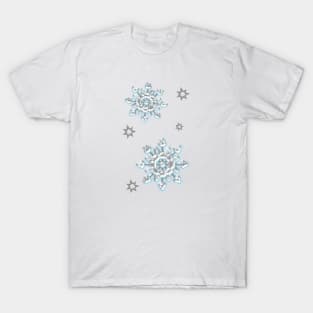 Glass Snowflakes T-Shirt
